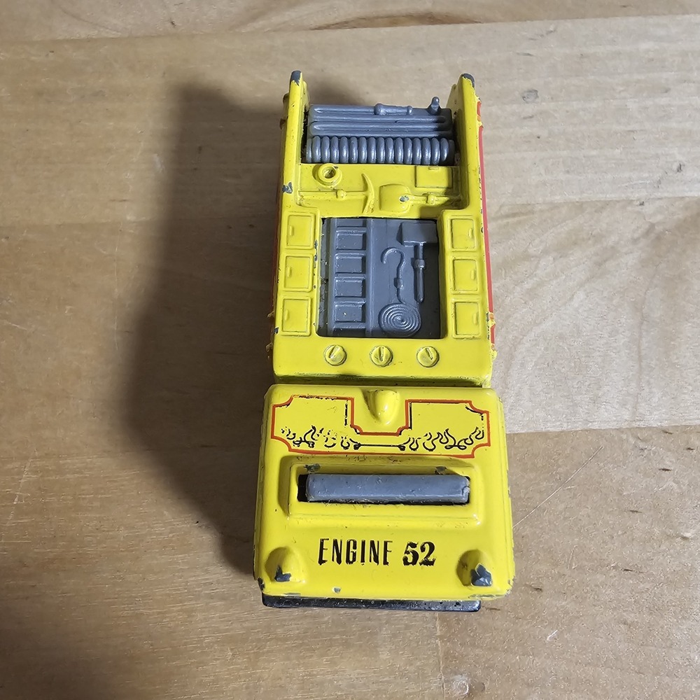 Vintage Hot Wheels 1976 Mattel‎ Fire Eater Fire Truck Yellow Rare Original Old - Picture 6 of 8